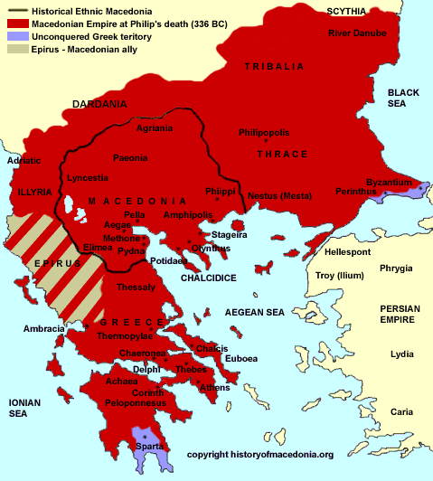 Greece map